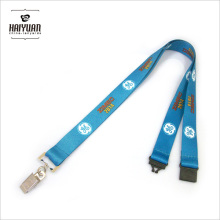 Heat Transfer Lanyard mit Bulldog Clip